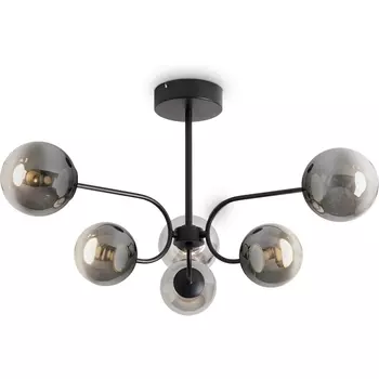 Потолочная светодиодная люстра на штанге Freya Arch FR6178CL-L30B шарики