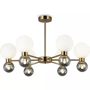 Потолочная люстра на штанге Freya Bony FR5394CL-12BS шарики