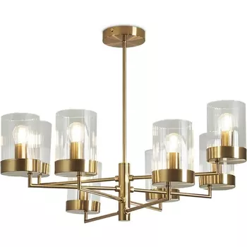 Потолочная люстра на штанге Freya Clip FR5426PL-08BS