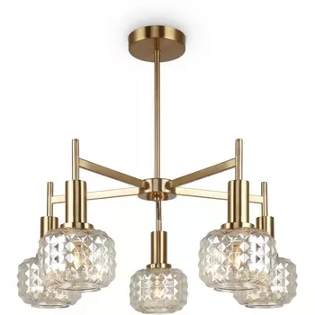 Потолочная люстра на штанге Freya Fero FR5366CL-05BS