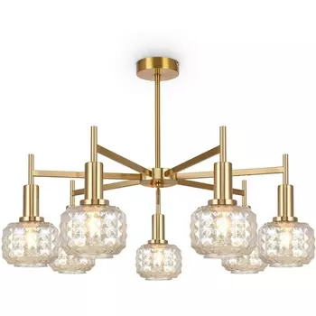 Потолочная люстра на штанге Freya Fero FR5366CL-07BS