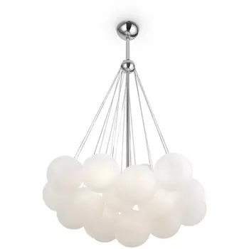 Потолочная люстра на штанге Freya Fiesta FR5231PL-06CH шарики