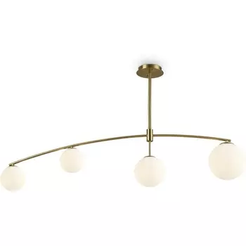 Потолочная люстра на штанге Freya Hanger FR5443CL-04BS шарики