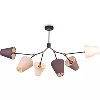Потолочная люстра на штанге Freya Hats FR5370CL-06B