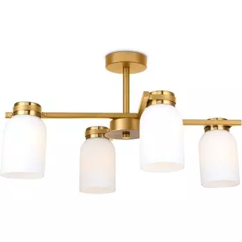 Потолочная люстра на штанге Freya Kamelia FR5446PL-04BS1