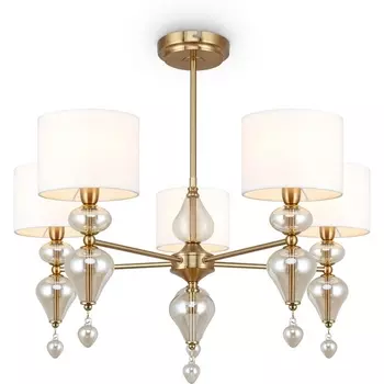 Потолочная люстра на штанге Freya Raise FR5369CL-05BS