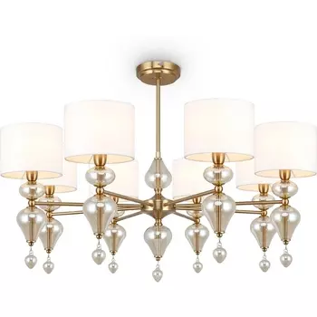 Потолочная люстра на штанге Freya Raise FR5369CL-08BS