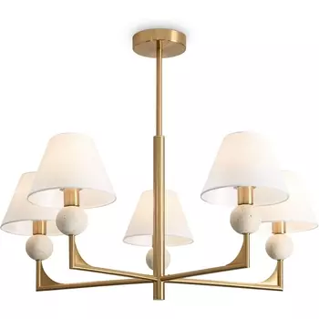 Потолочная люстра на штанге Freya Riley FR2043CL-05BS