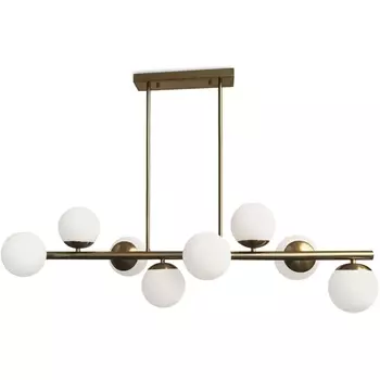 Потолочная люстра на штанге Freya Zing FR5199PL-08BS шарики