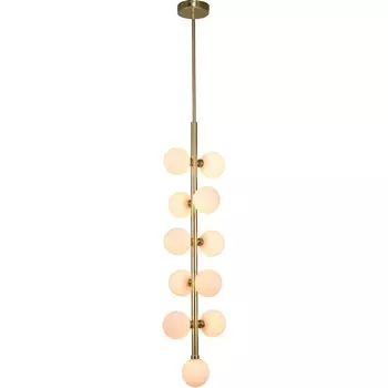 Потолочная люстра на штанге 777P/11 GL-WH iLamp Golden шарики