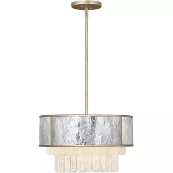 Потолочная люстра на штанге Hinkley Reverie QN-REVERIE-4P-CPG с подвесками