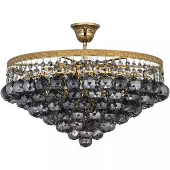 Потолочная люстра на штанге хрустальная Arti Lampadari Castellana Gold Castellana E 1.3.46.603 G