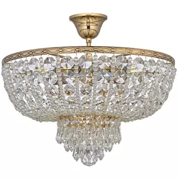 Потолочная люстра на штанге хрустальная Arti Lampadari Nonna Nonna E 1.3.40.602 G