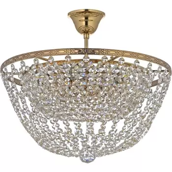 Потолочная люстра на штанге хрустальная Arti Lampadari Nonna Nonna E 1.3.40.702 G