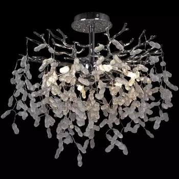 Потолочная люстра на штанге хрустальная Reluce 33029-0.4-460 CH