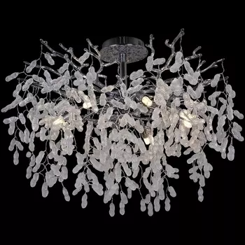 Потолочная люстра на штанге хрустальная Reluce 33029-0.4-600 CH