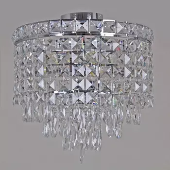 Потолочная люстра на штанге хрустальная Reluce 90188-0.3-06 CR