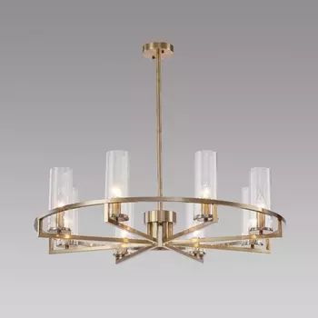 Потолочная люстра на штанге iLamp Evolution 6806-8 QGD