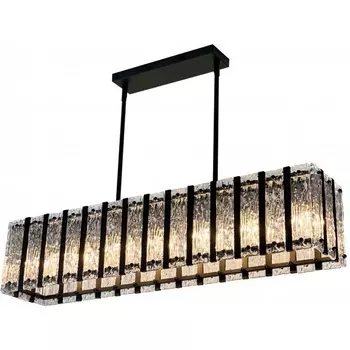 Потолочная люстра на штанге iLamp Panorama L4688-91 MBK