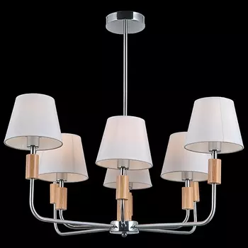 Потолочная люстра на штанге ILLUMICO IL0029-8PSQ-19 CR