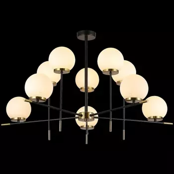 Потолочная люстра на штанге ILLUMICO IL0059-10P-79 BK COP