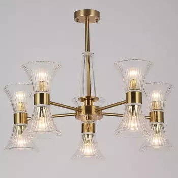 Потолочная люстра на штанге ILLUMICO IL0288-10P-79 COP