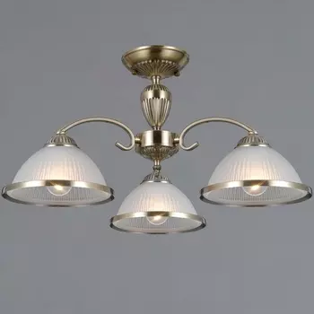 Потолочная люстра на штанге ILLUMICO IL0596-3CSQ-25 AB AREZZO
