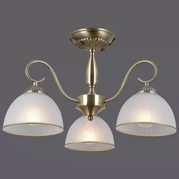 Потолочная люстра на штанге ILLUMICO IL0621-3CSQ-24 AB CAPELLA