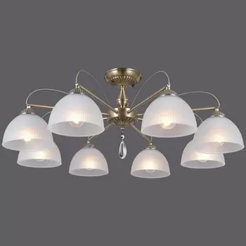 Потолочная люстра на штанге ILLUMICO IL0623-8CSQ-24 AB CAPELLA