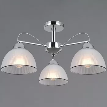 Потолочная люстра на штанге ILLUMICO IL0624-3CSQ-25 CR AREZZO