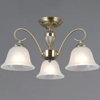 Потолочная люстра на штанге ILLUMICO IL0696-3ASQ-25 AB AREZZO