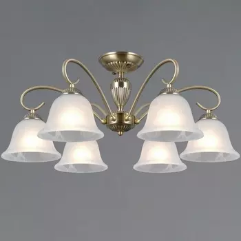 Потолочная люстра на штанге ILLUMICO IL0696-6ASQ-25 AB AREZZO