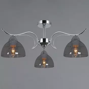 Потолочная люстра на штанге ILLUMICO IL0733-3ASQ-25 CR AREZZO