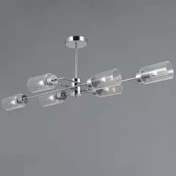 Потолочная люстра на штанге ILLUMICO IL0734-6ASQ-25 CR NAPLES