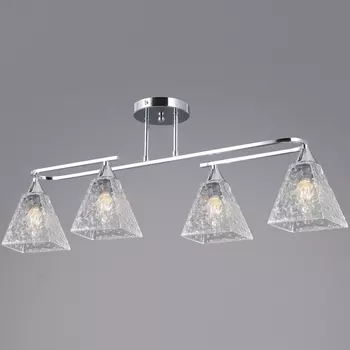 Потолочная люстра на штанге ILLUMICO IL0782-4ASQ-25 CR AREZZO