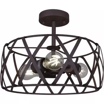 Потолочная люстра на штанге ILLUMICO IL1023-3C-05 COFFE