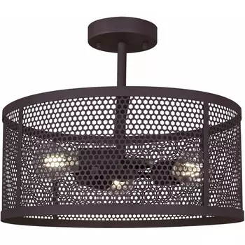 Потолочная люстра на штанге ILLUMICO IL1031-3C-05 COFFE