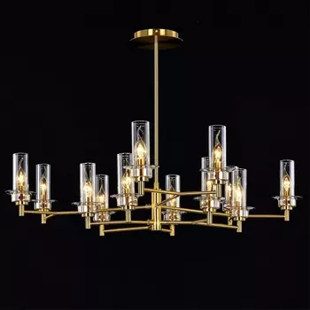 Потолочная люстра на штанге ILLUMICO IL5216-12PLS-24 HIGHBALL