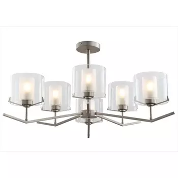 Потолочная люстра на штанге ILLUMICO IL5563-6PST-79 SN