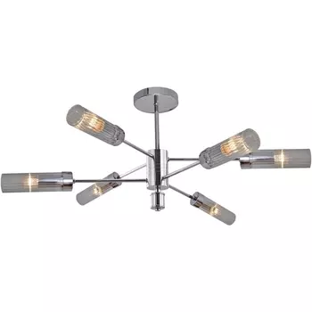 Потолочная люстра на штанге ILLUMICO IL5608-6CST-79 CR