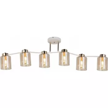 Потолочная люстра на штанге ILLUMICO IL6111-6COU-79 WH GD