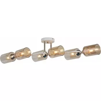 Потолочная люстра на штанге ILLUMICO IL8148-6COU-79 WH GD