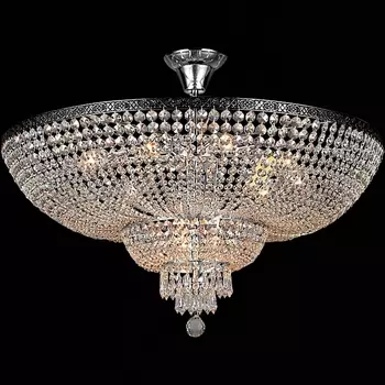 Потолочная люстра на штанге ILLUMICO IL8775-16C-30 CR BK