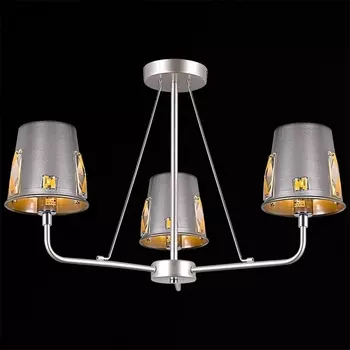 Потолочная люстра на штанге ILLUMICO IL9407-3PSQ-29 CHS CR