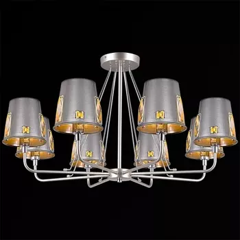 Потолочная люстра на штанге ILLUMICO IL9407-8PSQ-29 CHS CR