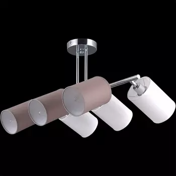 Потолочная люстра на штанге ILLUMICO IL9516-6PSQ-79 CR