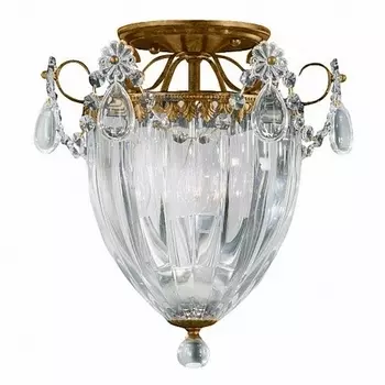 Потолочная люстра на штанге Illuminati 10357 MX10003057-1A brass