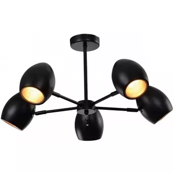 Потолочная люстра на штанге Imex MD.19972-5-S-BK
