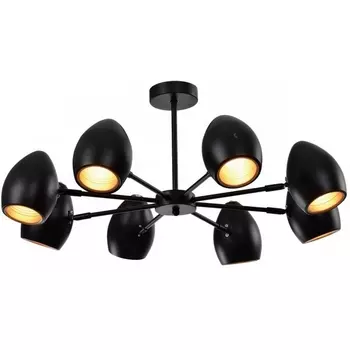 Потолочная люстра на штанге Imex MD.19972-8-S-BK