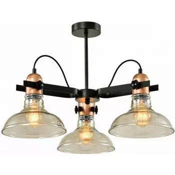 Потолочная люстра на штанге Imex MD.20552-3-S-BK+AB